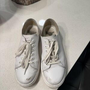 Dr. Marten White Leather Sneakers